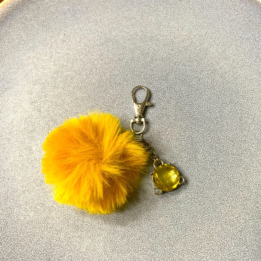 Handmade, Repurposed Bag Charm, Keychain